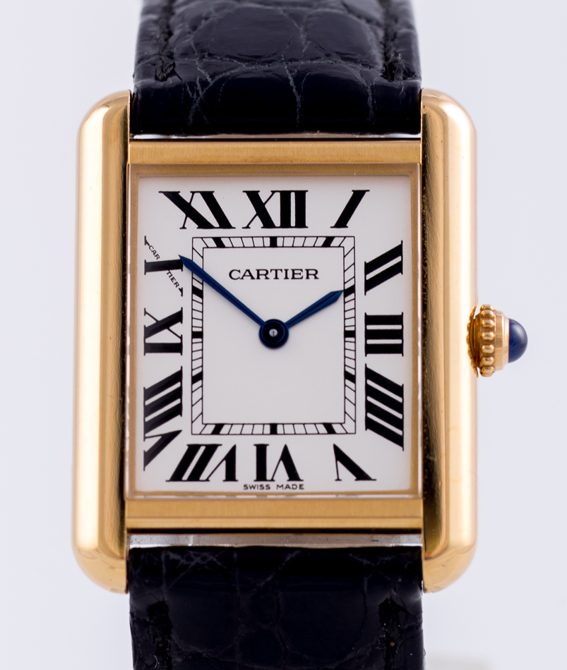 Cartier Tank Solo Luxusní použité hodinky.